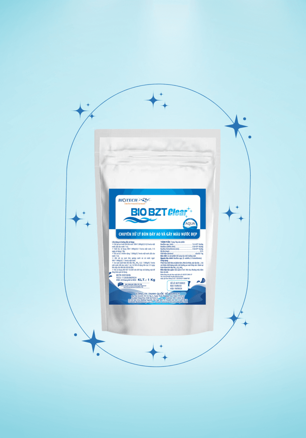 Alternative view of BIO BZT CLEAR aqua - TÔM